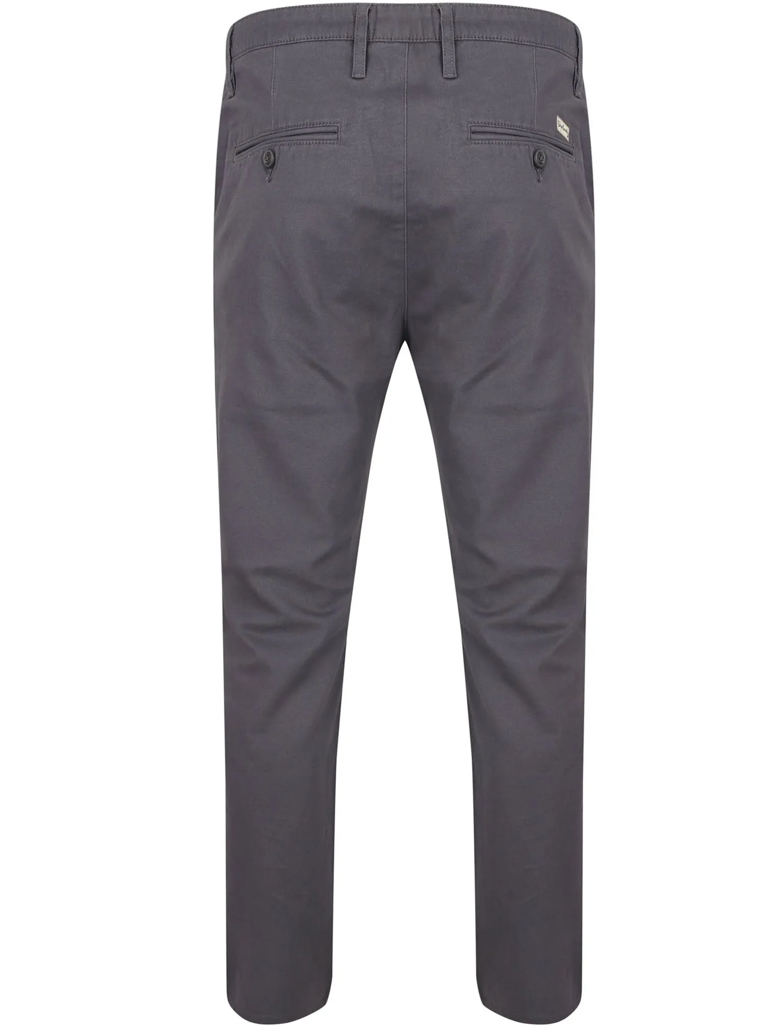 Horizon Cotton Twill Chinos in Dark Grey - Tokyo Laundry