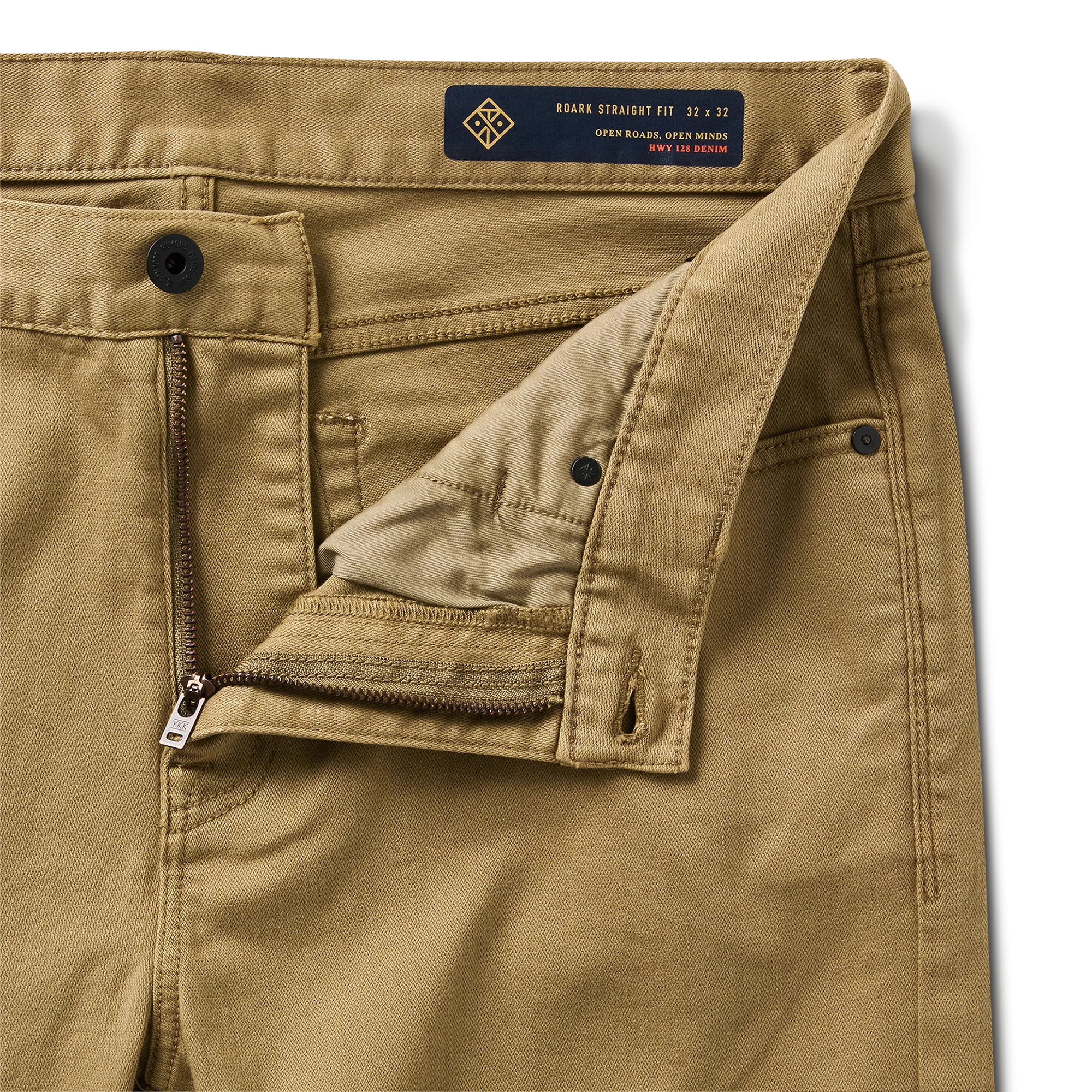 HWY 128 Straight Fit Broken Twill Jeans - Hillside