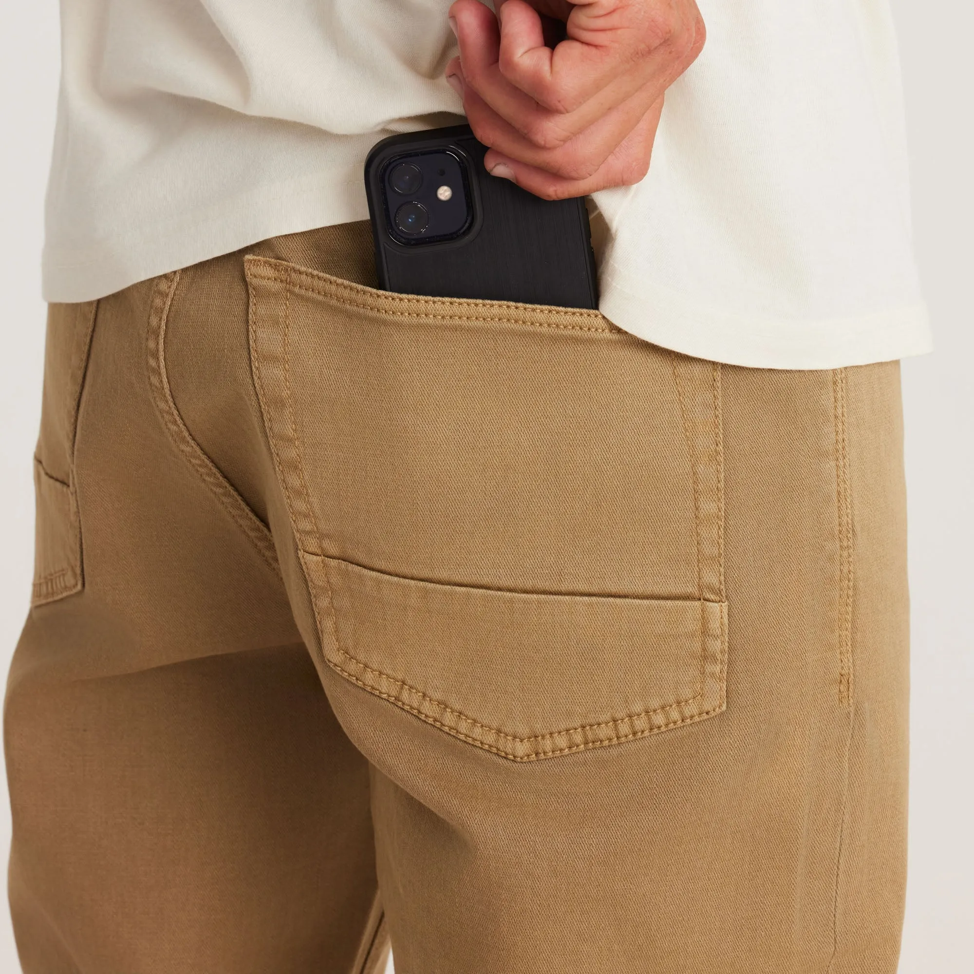 HWY 128 Straight Fit Broken Twill Jeans - Hillside
