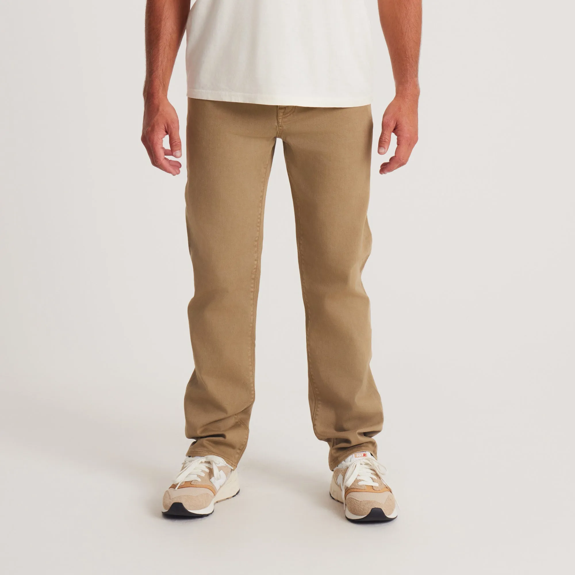 HWY 128 Straight Fit Broken Twill Jeans - Hillside