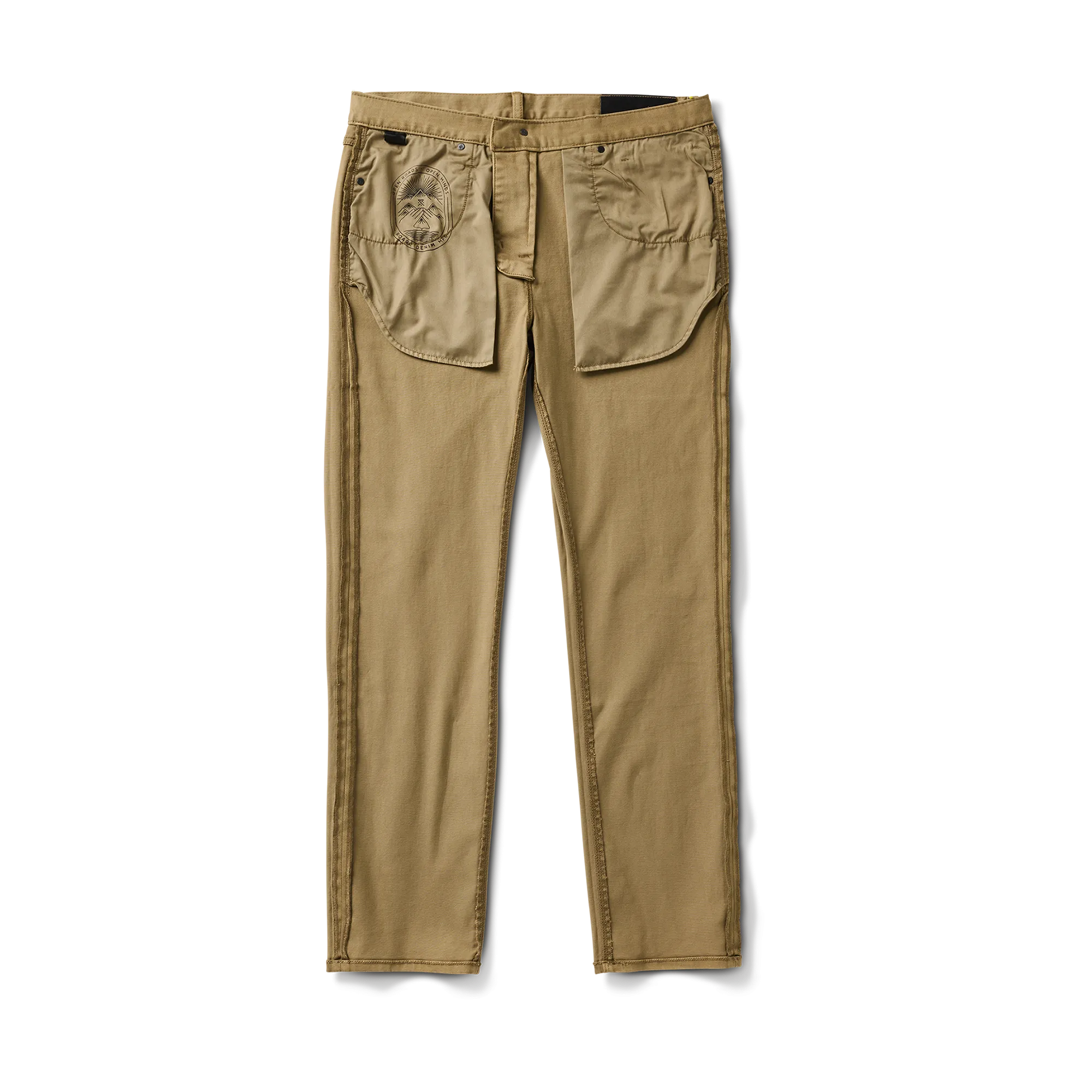 HWY 128 Straight Fit Broken Twill Jeans - Hillside