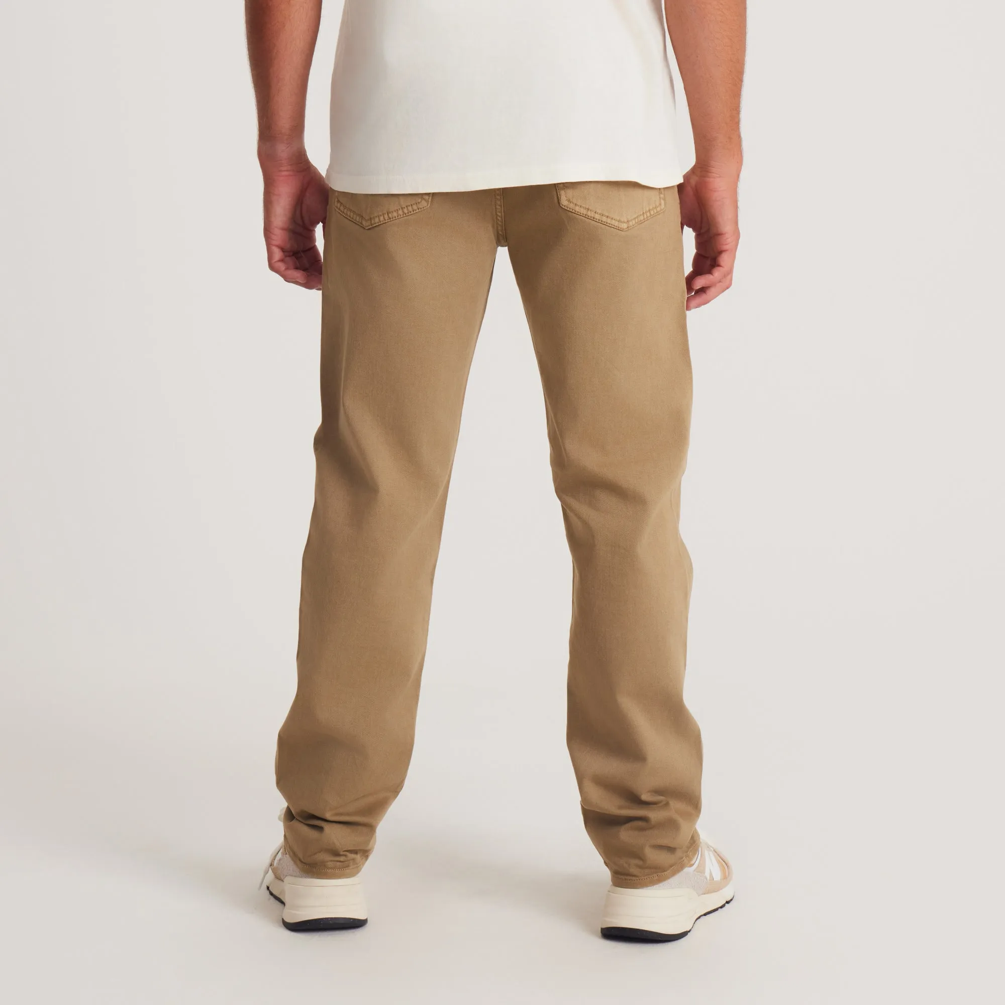 HWY 128 Straight Fit Broken Twill Jeans - Hillside