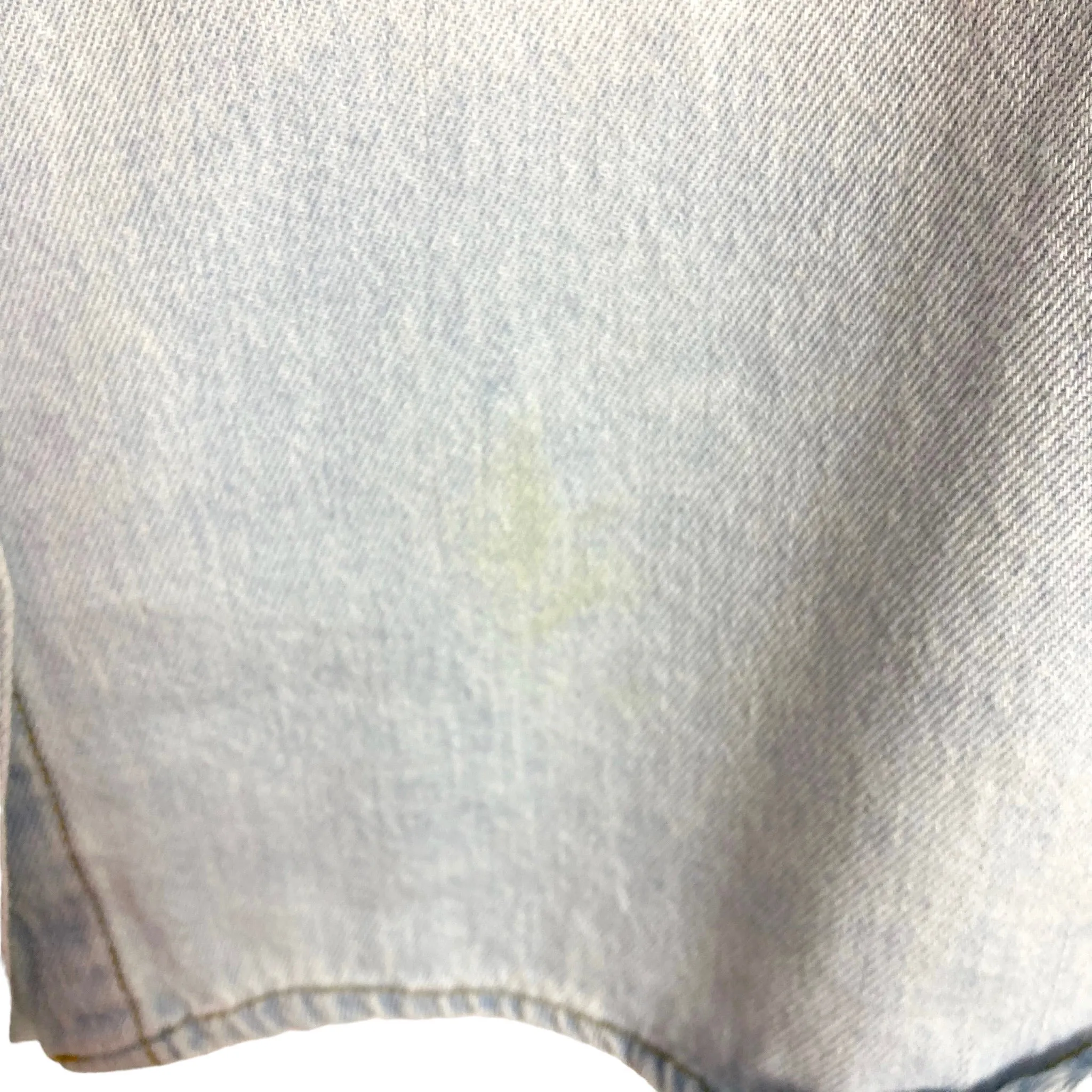 Judith March Denim Rose in the USA Roll Tab Sleeve Shacket- Size M (sold out online, see notes)