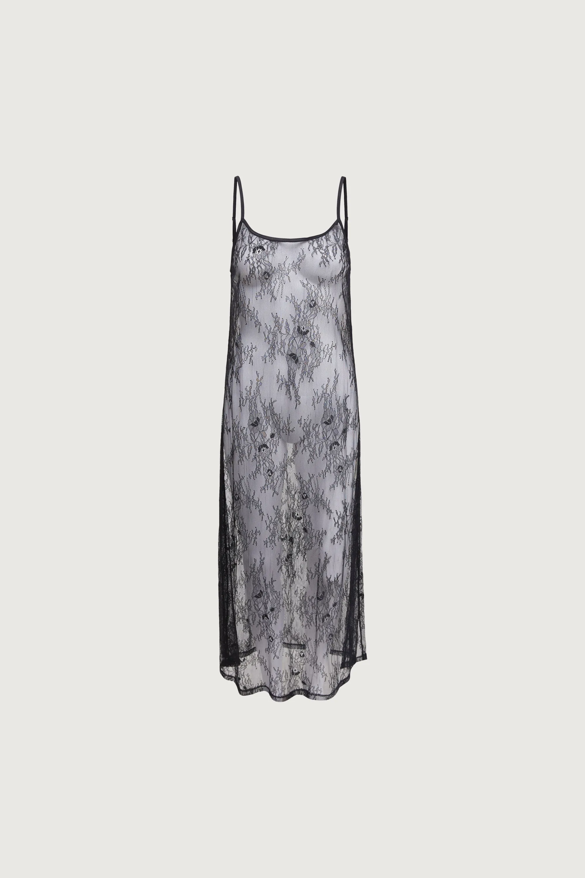 LACE MIDI DRESS