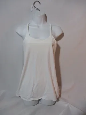 LUCAS HUGH CORE PERFORMANCE CROSS BACK Tank Top L WHITE