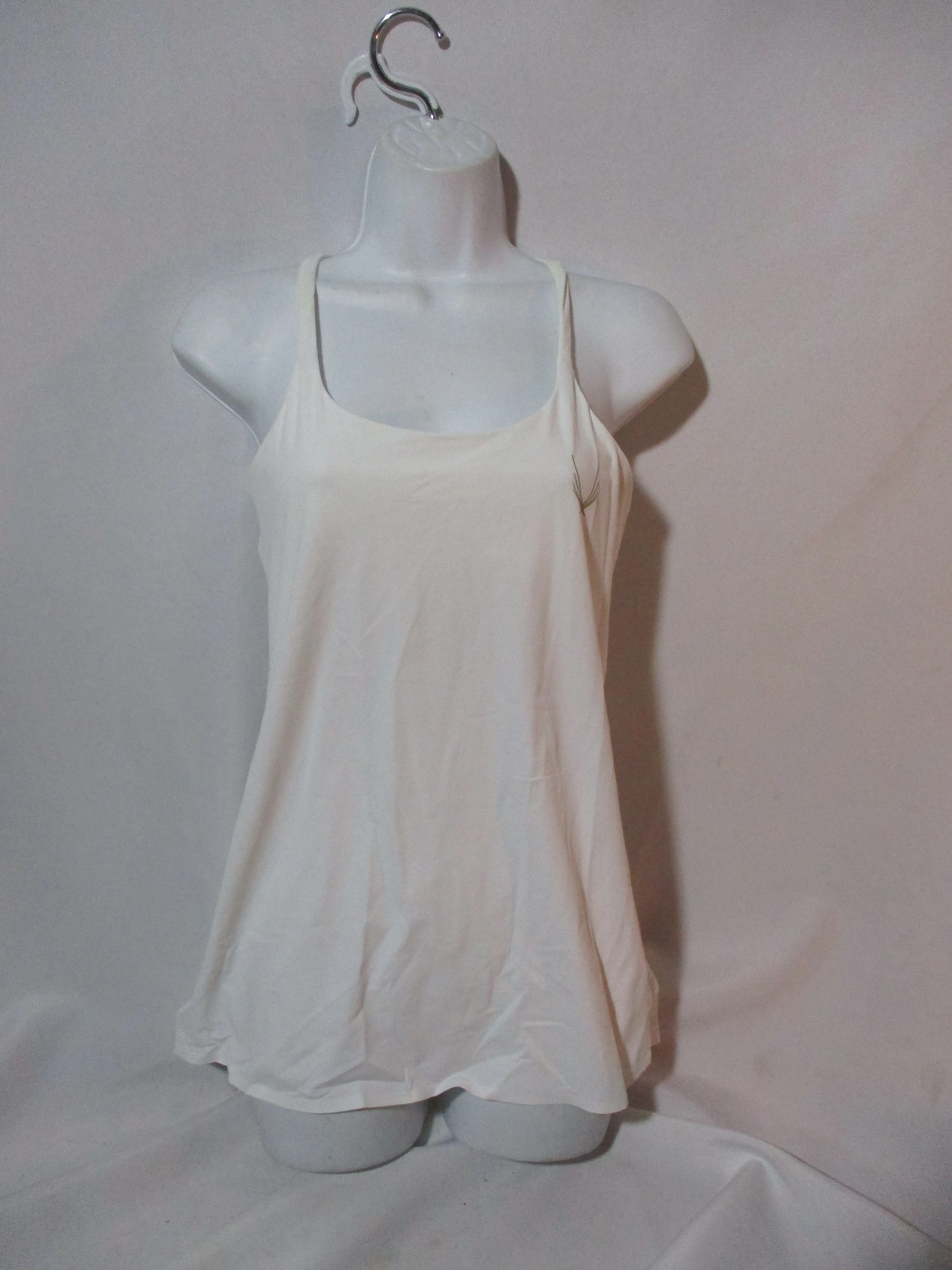 LUCAS HUGH CORE PERFORMANCE CROSS BACK Tank Top L WHITE