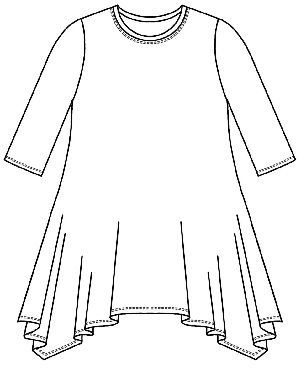 Niche - Shimmer Knit - Salsa Tee