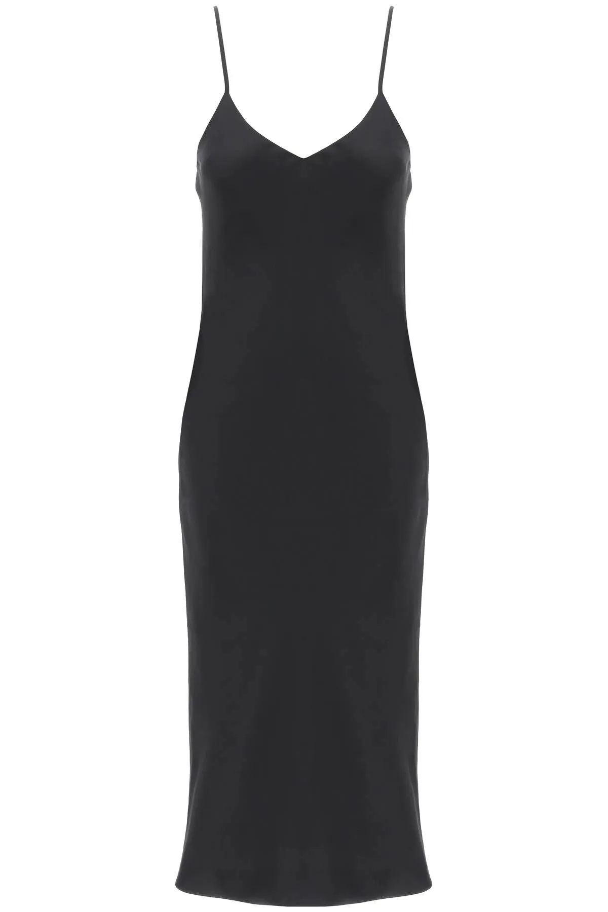 NORMA KAMALI midi crêpe slip dress