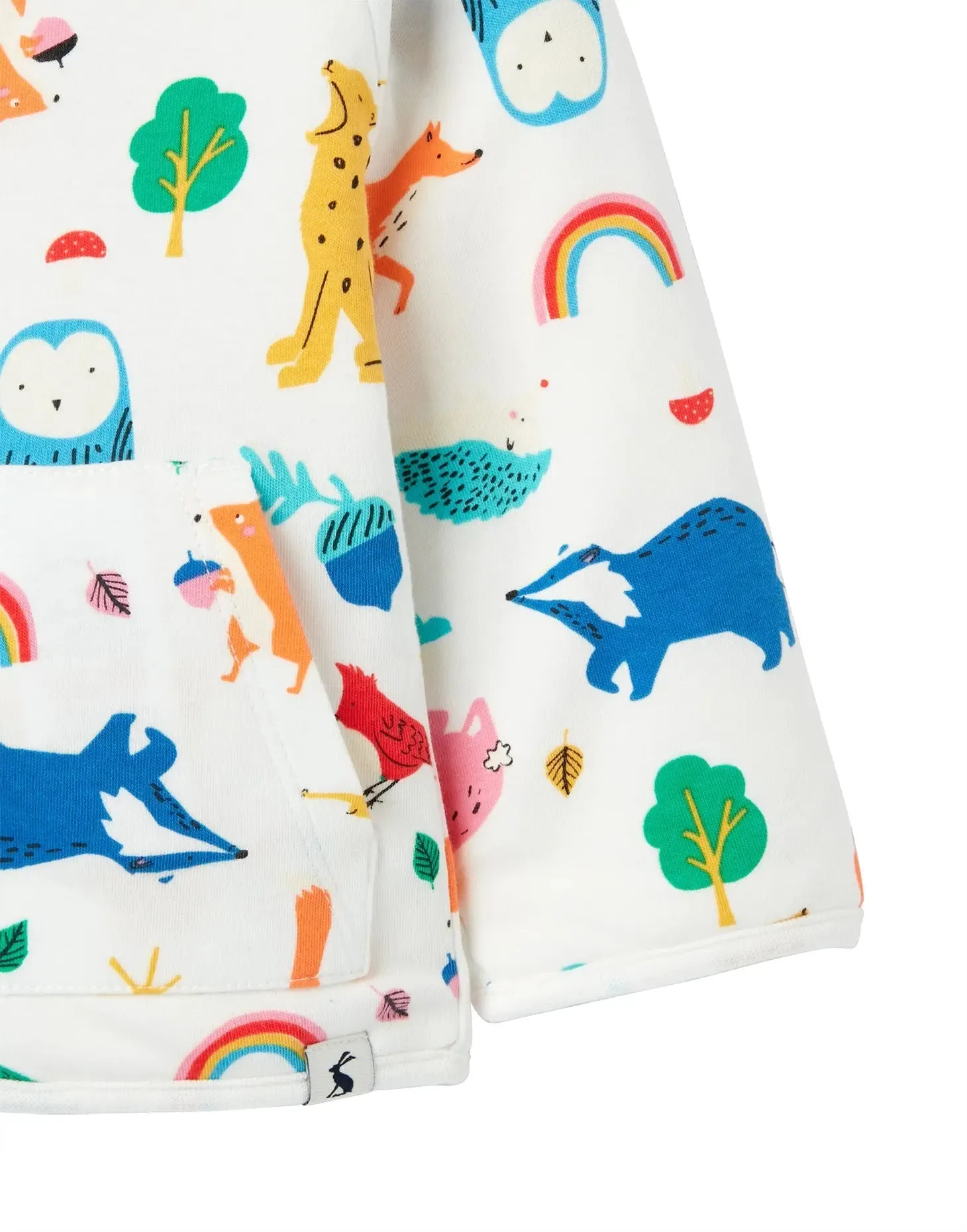 Nursery Cosette Reversible Jacket - Wild White | Joules