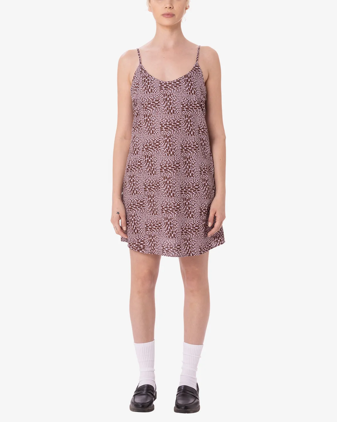 Obey HOBART SLIP DRESS - ORCHID PETAL MULTI
