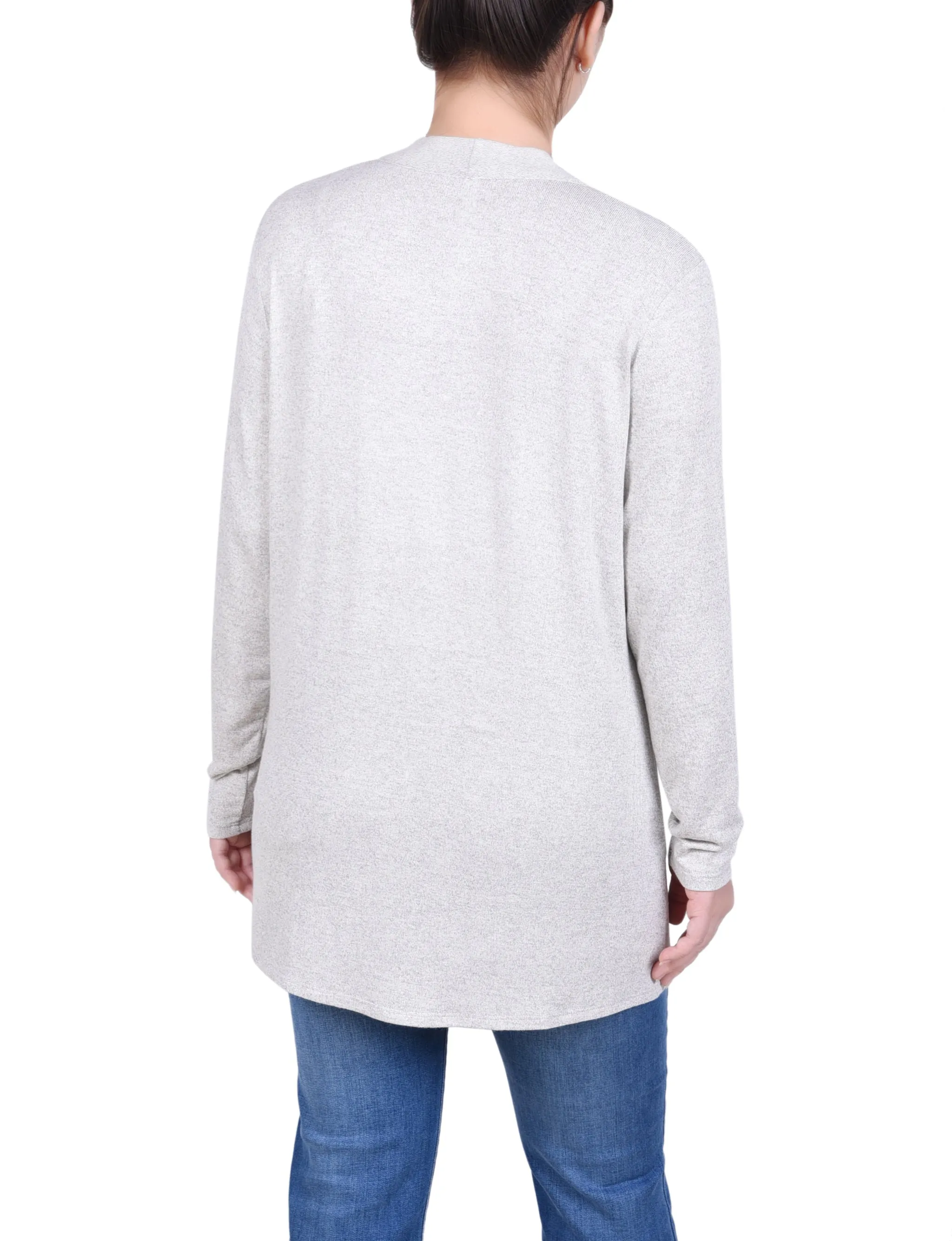 Petite Long Sleeve Swing Cardigan