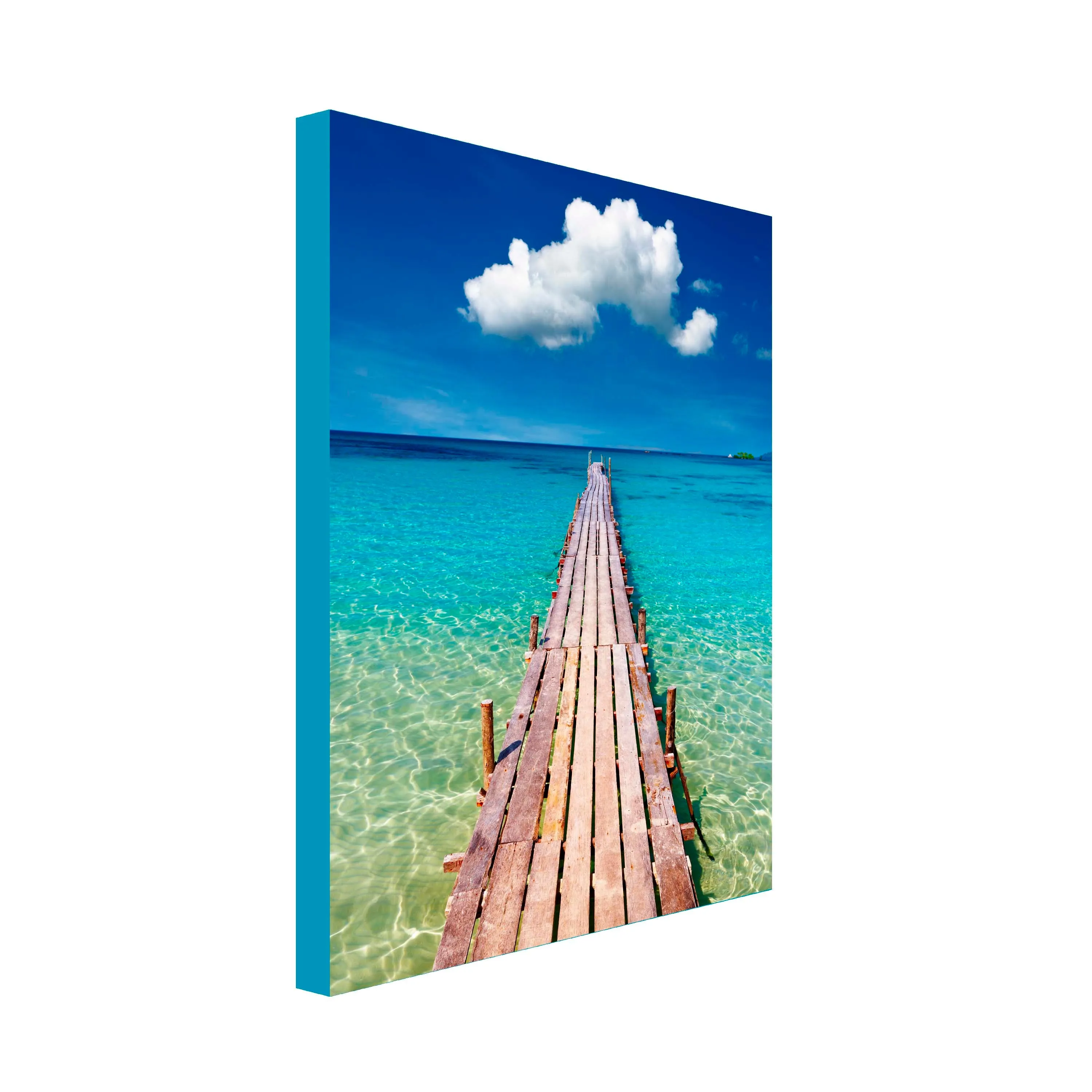 Pier to Paradise Art Canvas