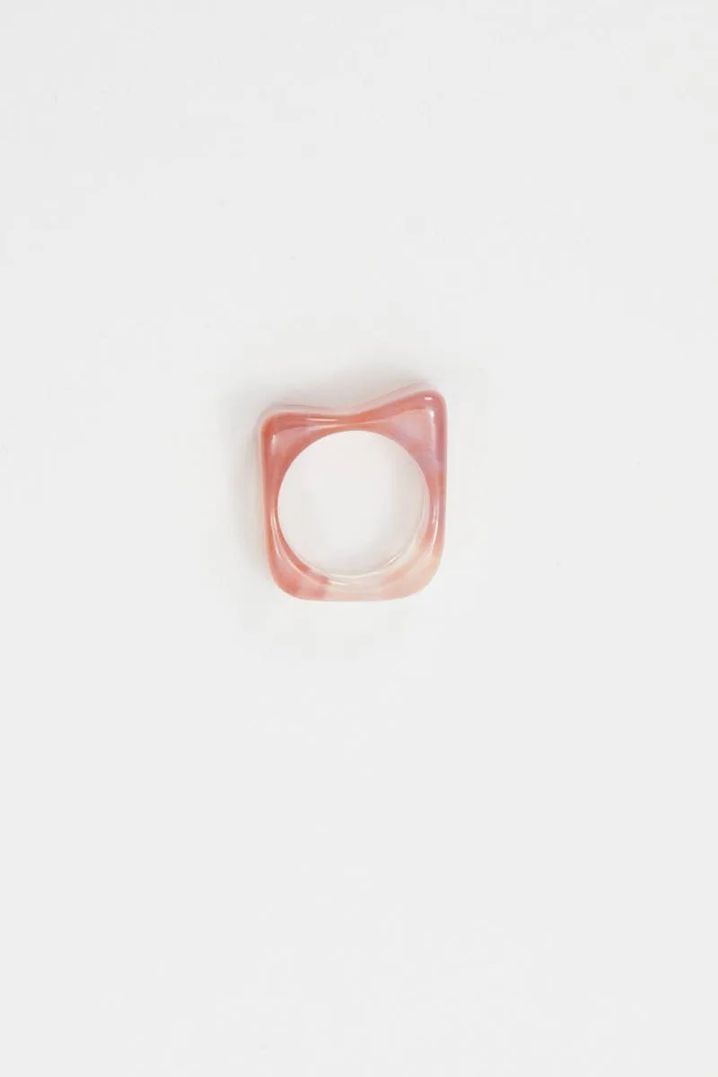 Pink Acrylic Ring