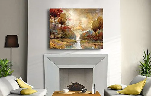 PORTFOLIO CANVAS DECOR LARGE PRINTED CANVAS WALL ART PAINTING, 30 BY 40-INCH, FOND MEMORY, FRAMED AND STRETCHED READY TO HANG