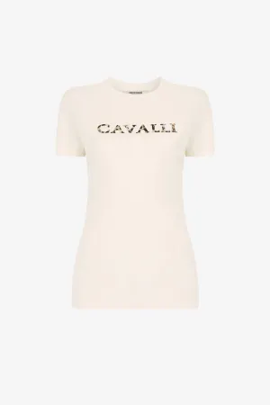 QKT60A JD060 00565 IVORY R.C WOMEN T-SHIRT