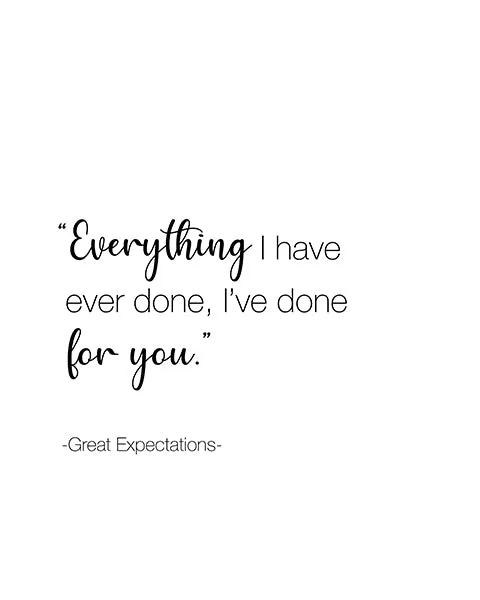 "I've done For You" Printed Love Quote