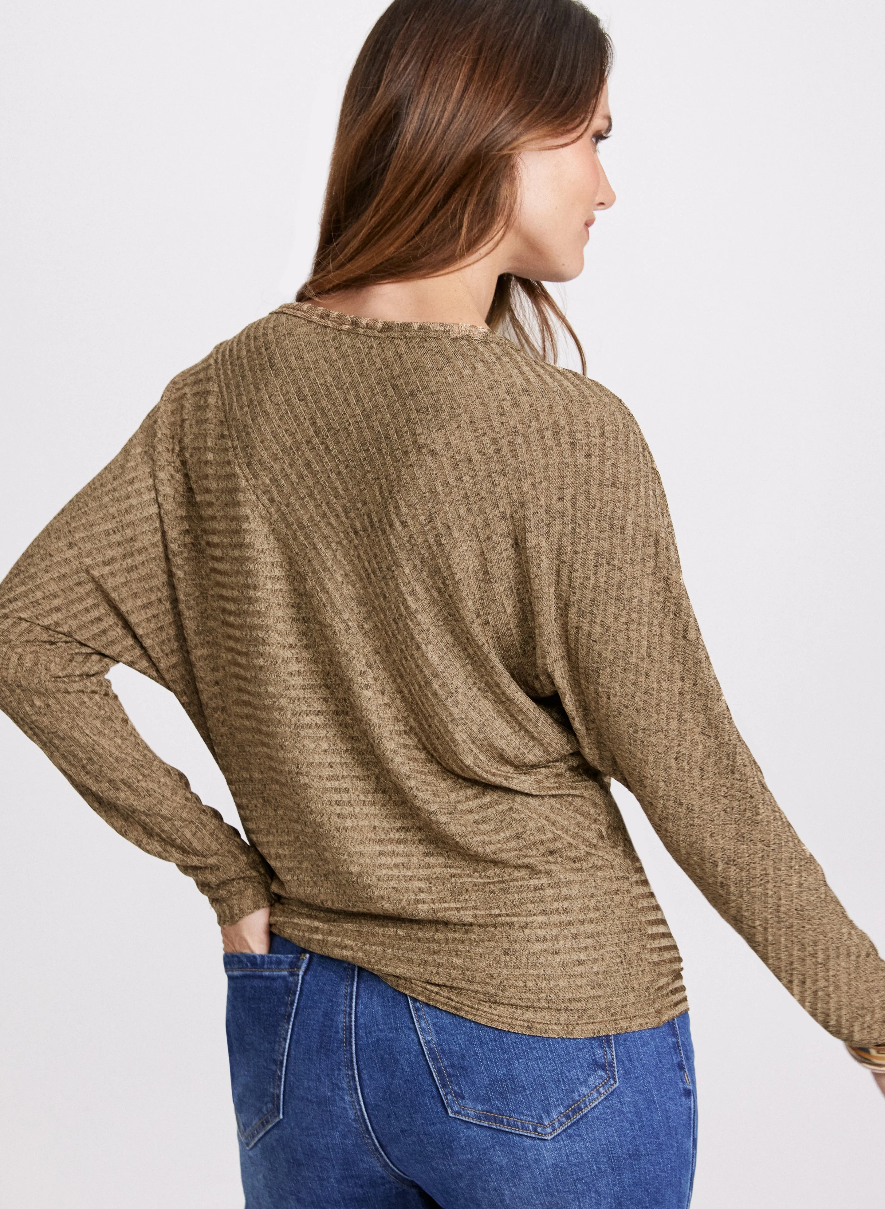 Shimmer Knit Top
