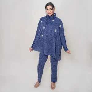 Snowflake Embellished Knit Set