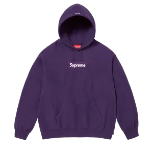 Supreme Box Logo Hoodie FW23 'Dark Purple'