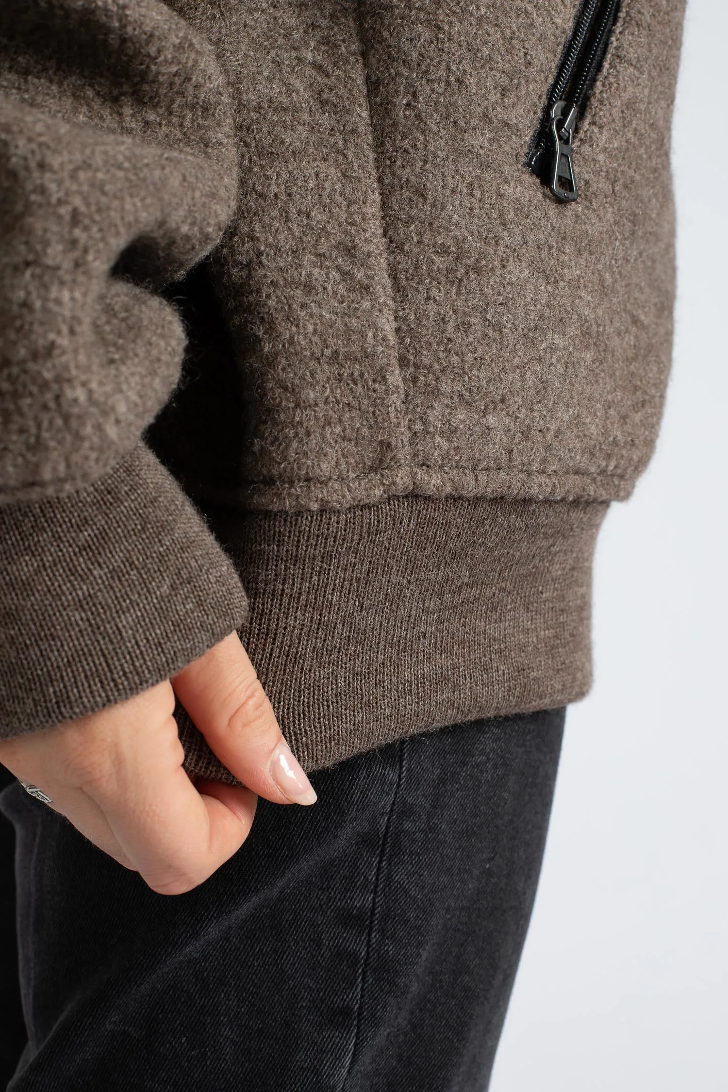 THE NATURAL WOOLFLEECE JACKET