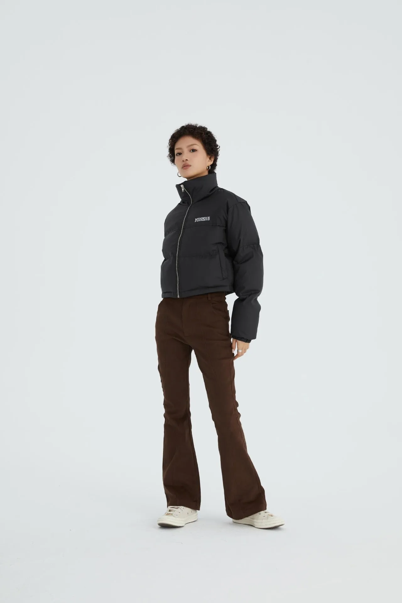 TODAMU® new winter style American retro hottie simple short cotton jacket