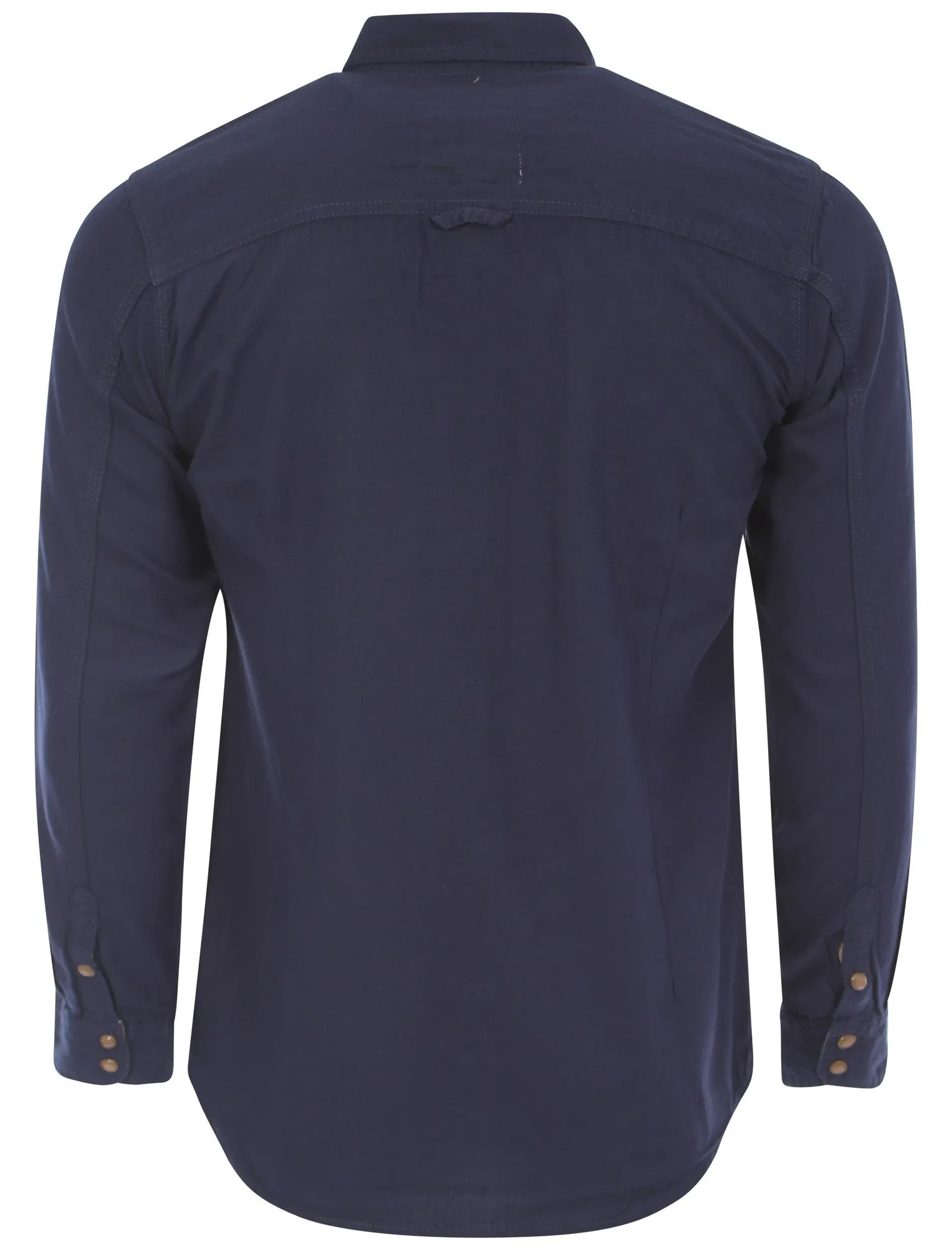 Tokyo Laundry Gallagher navy shirt