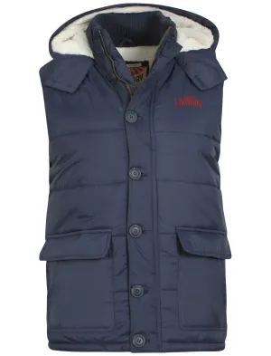 Tokyo Laundry Tarnby navy gilet