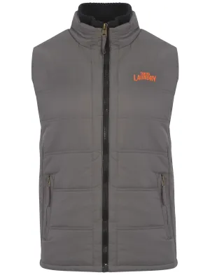 Tokyo Laundry Verbier grey gilet