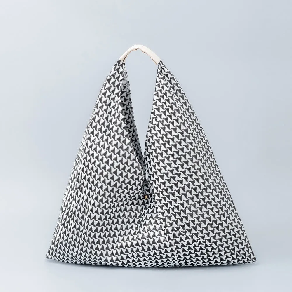 Triangle Underarm Bag For Women Classic Canvas Shoulder Bag