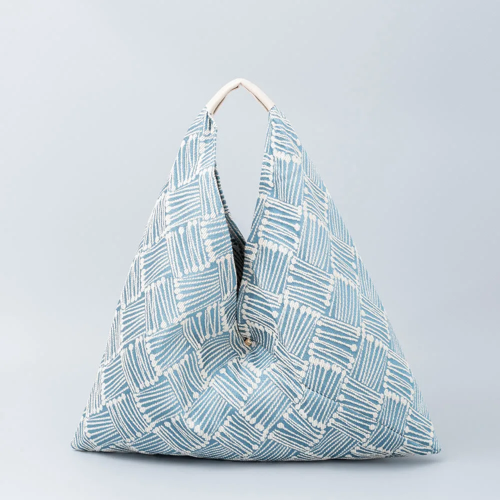 Triangle Underarm Bag For Women Classic Canvas Shoulder Bag