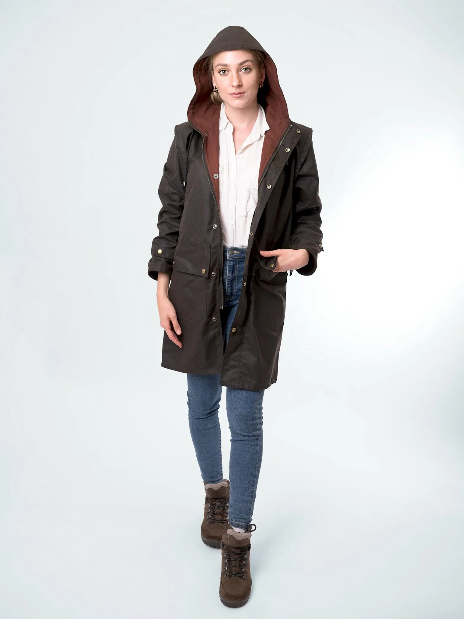Unisex Oilskin Overcoat