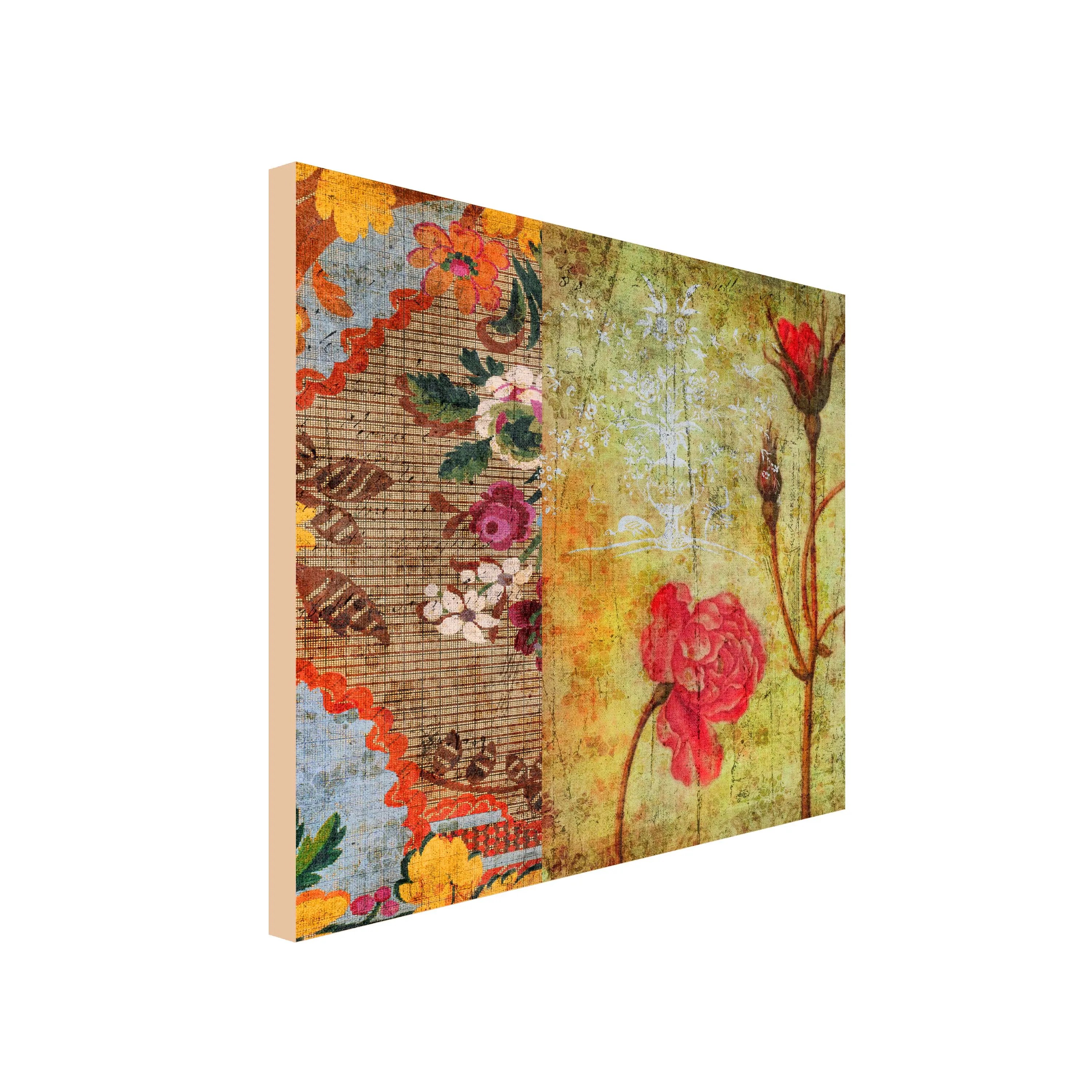 Vintage Rose Art Canvas