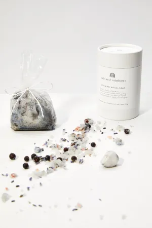 White Salts And Rainbows Moon-Day Ritual Soak