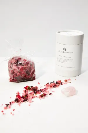 White Salts And Rainbows Venus Ritual Soak
