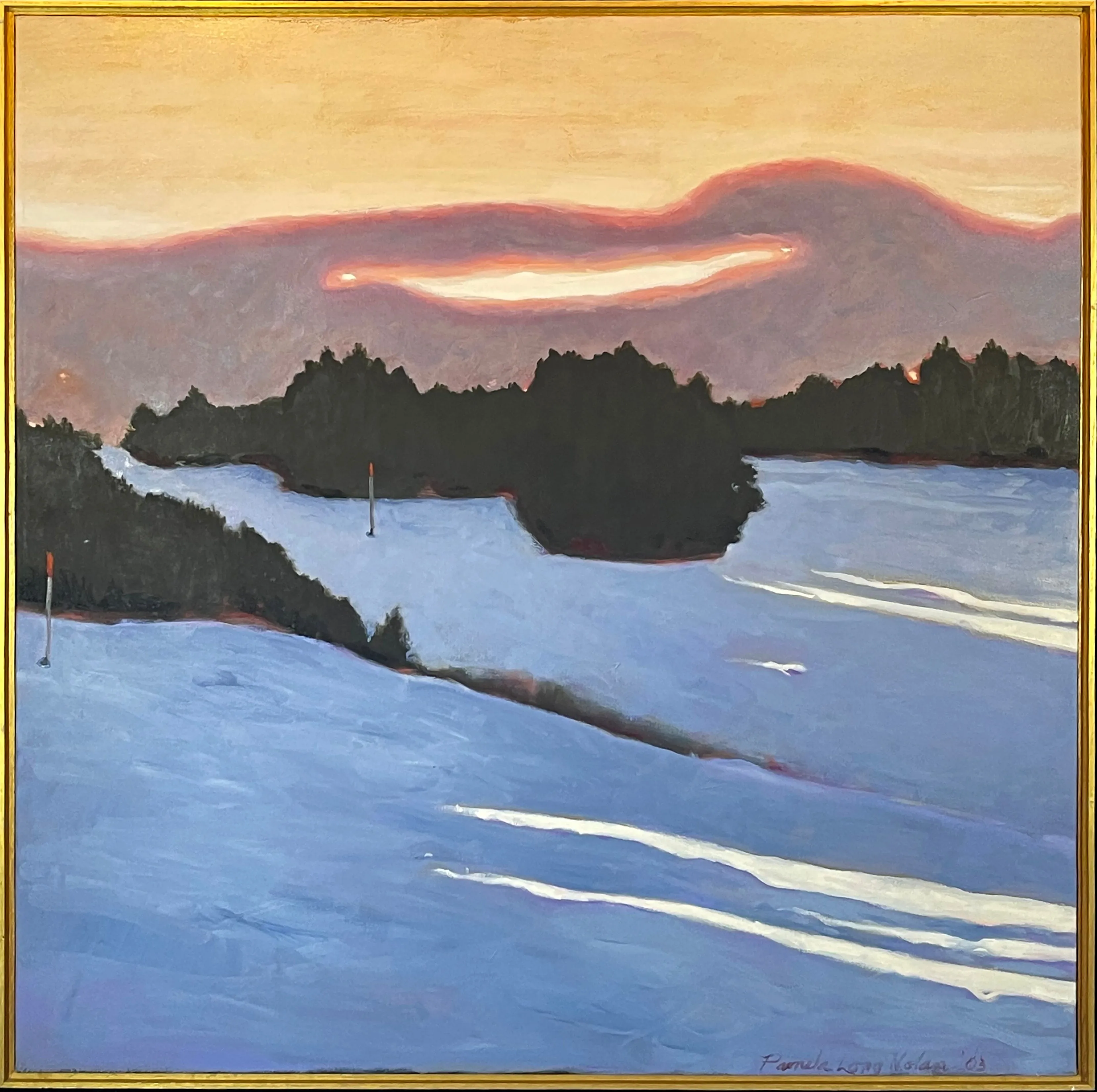 Winter Sunset - Albany, 2003