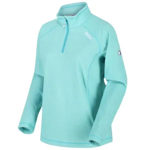 Women's 1/4 Zip Lightweight Montes Fleece- Turquoise