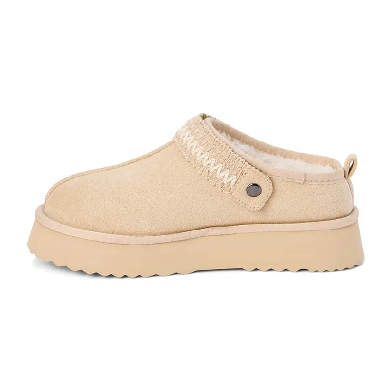 Women's Storm Clog Slippers in Natural