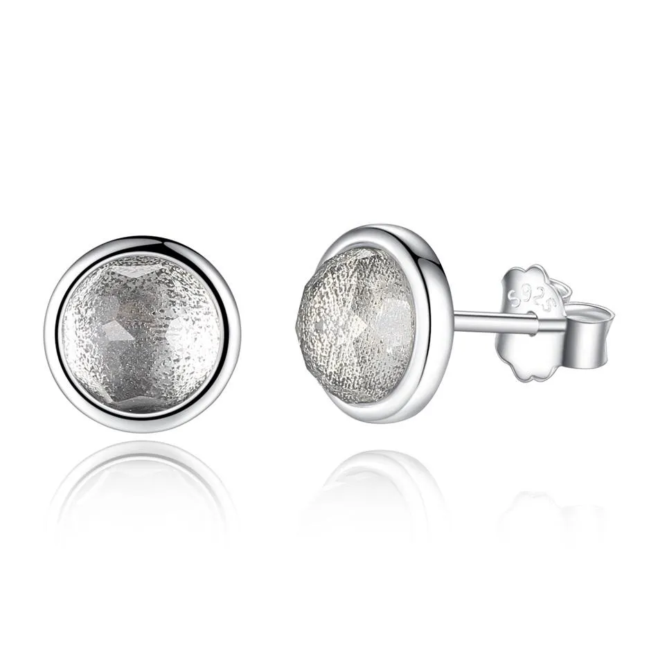 YE3137 925 Sterling Silver 12 Month 925 Silver Stud Earrings