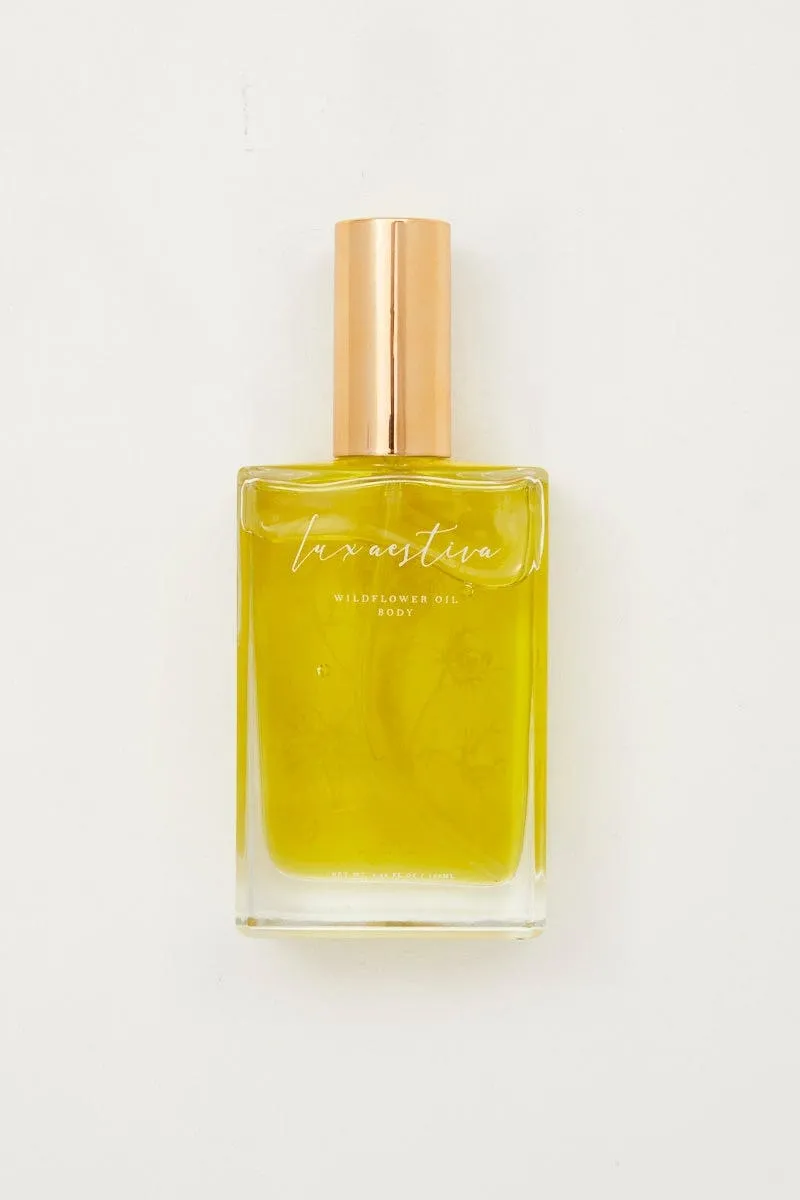 Yellow Lux Aestiva Wild Flower Body Oil 100Ml